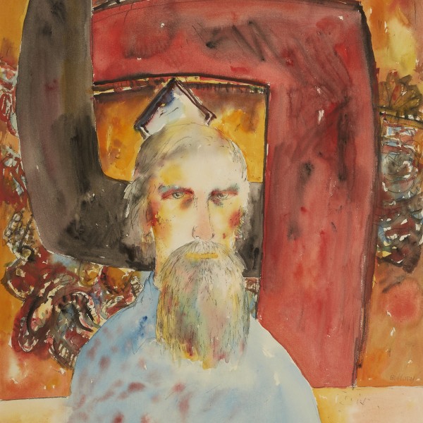 Alan Davie (1989), Watercolour, 30 x 22 inches