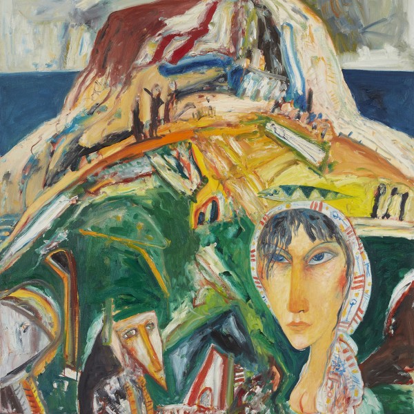 Loth (1999), Oil on Canvas, 60 x 48 inches