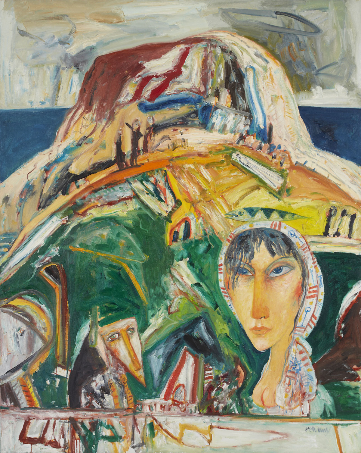 Loth (1999), Oil on Canvas, 60 x 48 inches