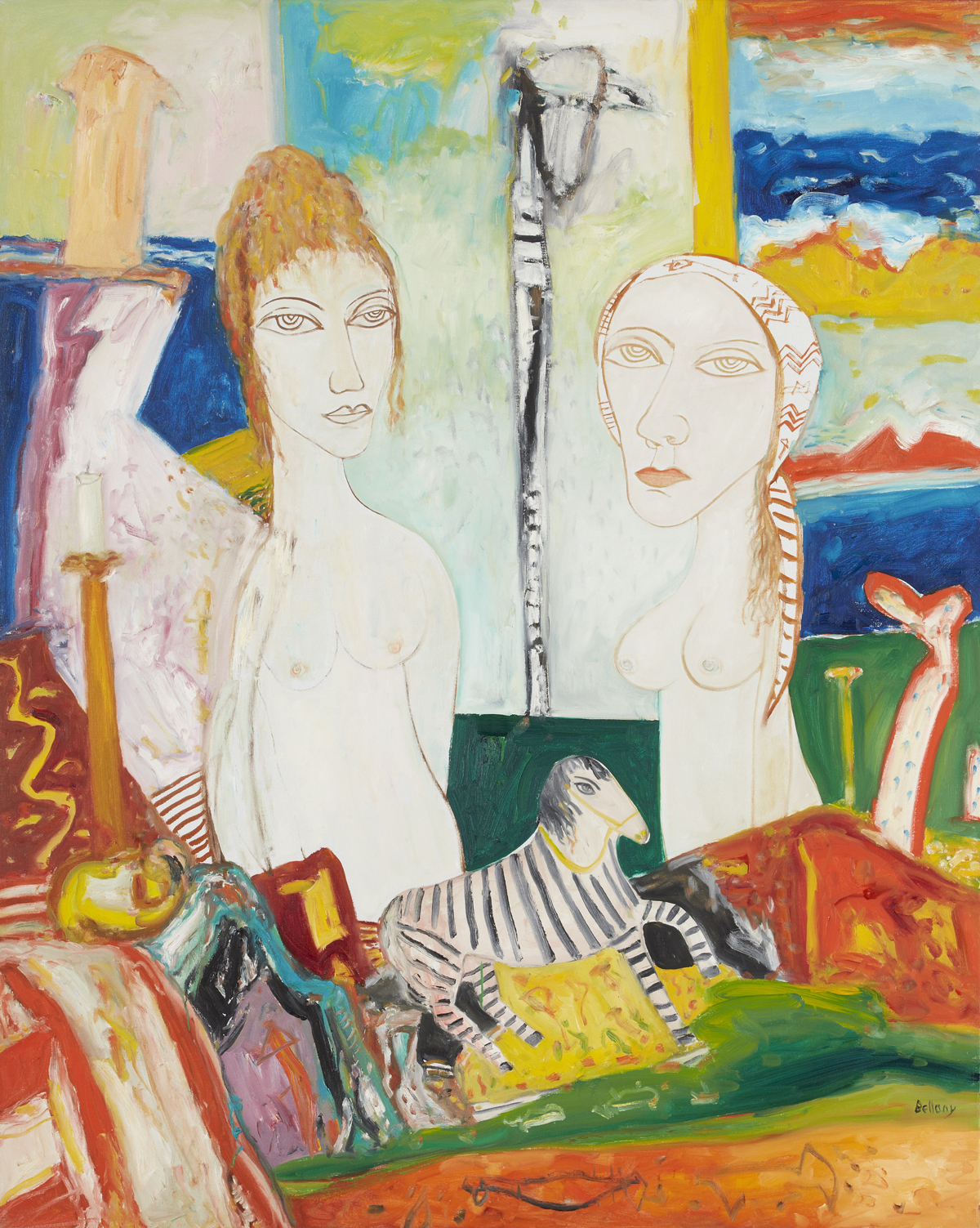 Reverie (1999), Oil on Canvas, 60 x 48 inches