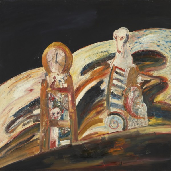 Time Will Tell (1975), Oil on Canvas, 68 x 68 inches