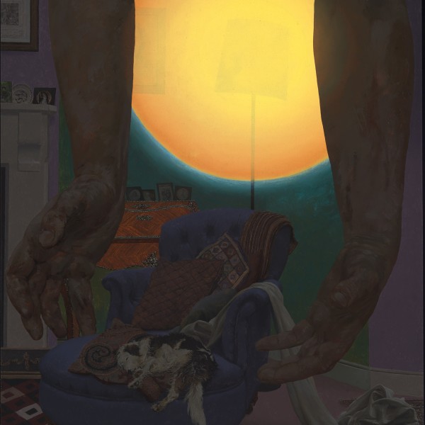 Waft Her, Angels, Through the Skies (2008-11), Oil on Canvas, 75 x 54cm