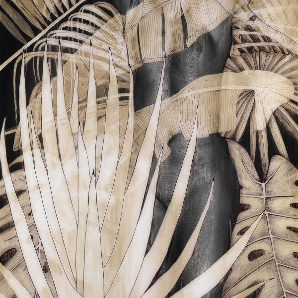 Escondida (2013), Photographic Print with Bleach and Ink, Unique, 154 x 103cm