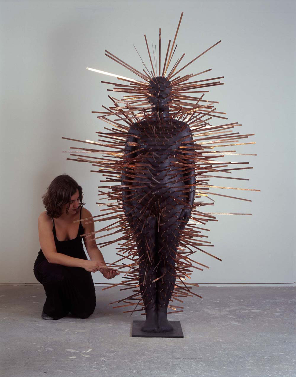 Text Me (2002-03), Bronze and Copper, Edition of 6, 2 Artist's Copies, 200 x 150 x 150cm