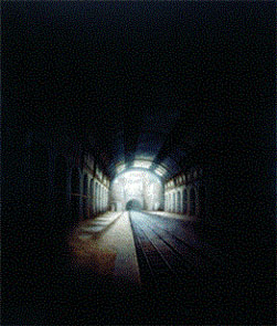 Notting Hill Gate W11, II (2000), Oil on Board, 63.25 x 54 inches