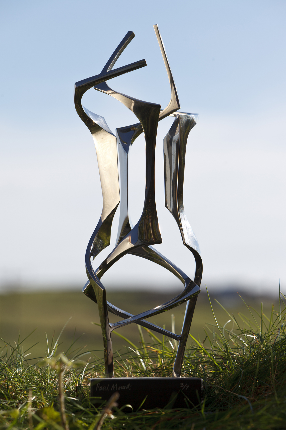 Allegro (1988), Stainless Steel, Edition of 7, H34cm