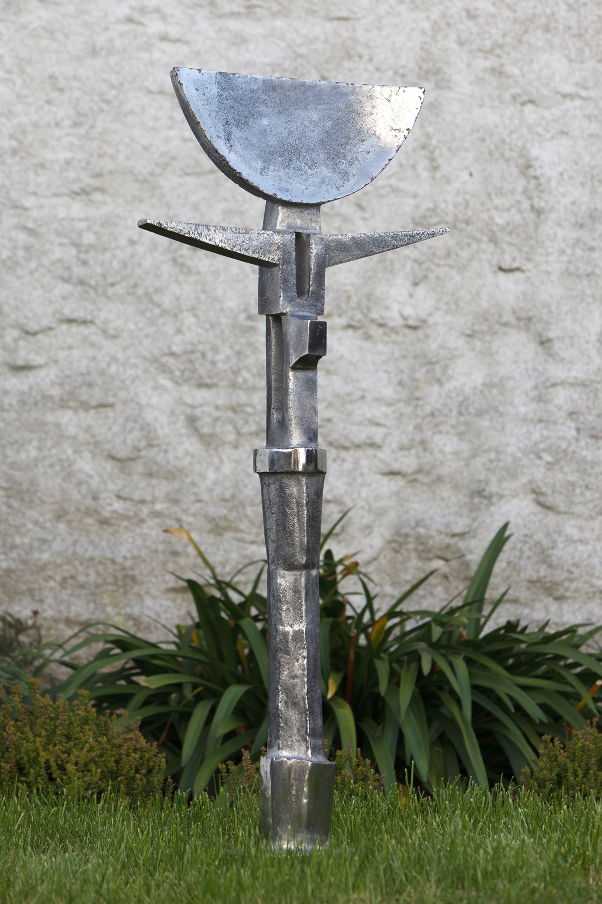 Oba II (1993), Stainless Steel, Unique, H103cm