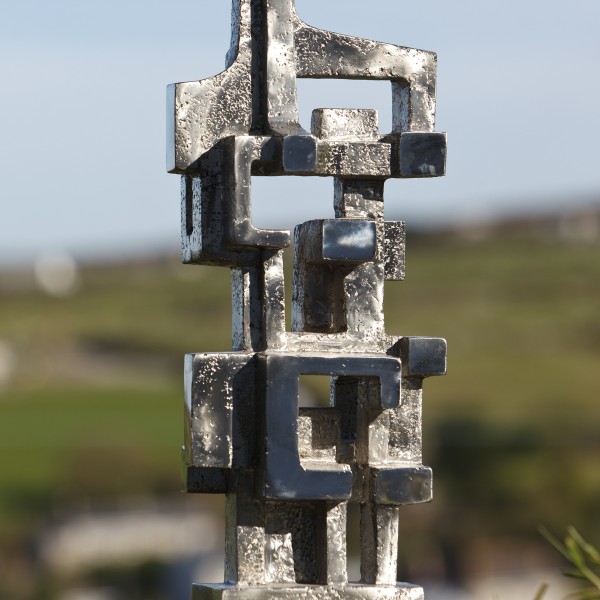 The Rivals (2008), Cast Stainless Steel, Unique, H42cm Including Base