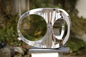 Three Point Turn (2007), Stainless Steel, Unique, H90 x W68cm