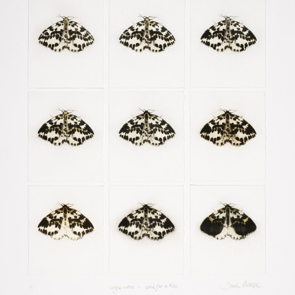 Nine for a Kiss (2012), Etching, Drypoint and Watercolour, Unique, 9 x 16 x 14cm