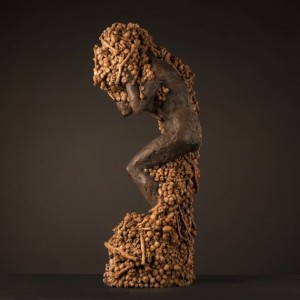 From Whence We Came (2013), Bronze, Edition of 9, 72 x 17 x 25cm