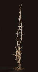 Right Then (2013), Bronze, Edition of 9, 179 x 28 x 25cm