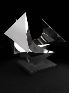 The Nest (1975), Stainless Steel, Edition of 7, 46 x 61 x 48cm