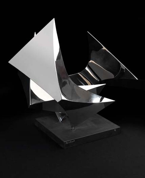 The Nest (1975), Stainless Steel, Edition of 7, 46 x 61 x 48cm